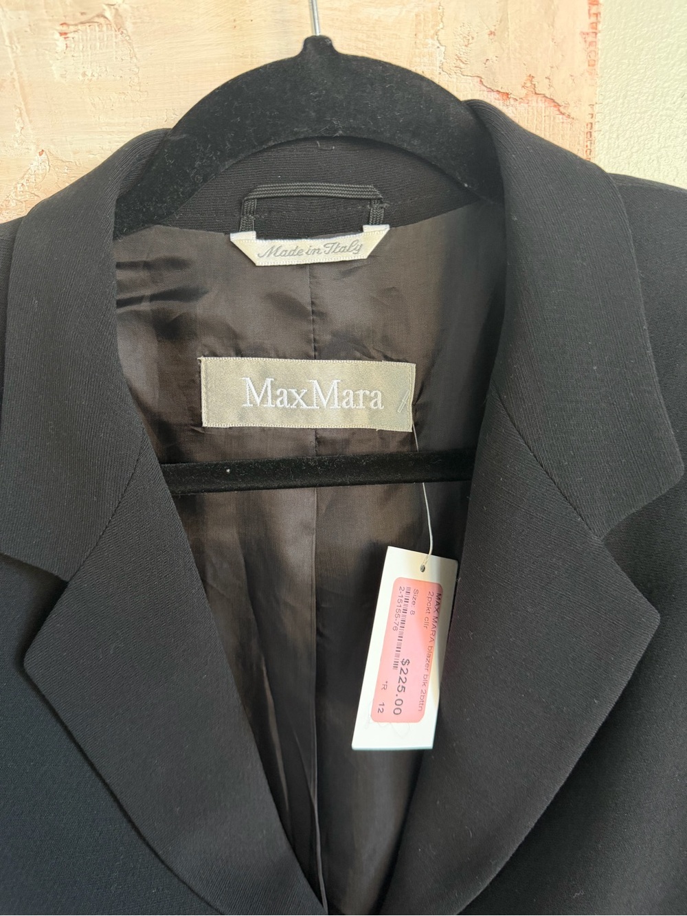 MaxMara Black Blazer